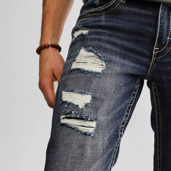 BKE Jake Boot Stretch Jean: 33x32 - Picture 10 of 11